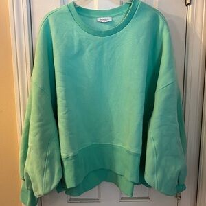 Chicsoul.com mint green sweatshirt, 2XL
